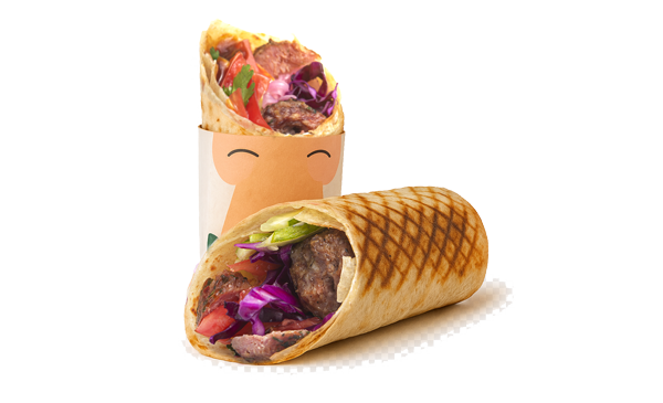 🥩Шаурма XL яловичиною та печерицями
