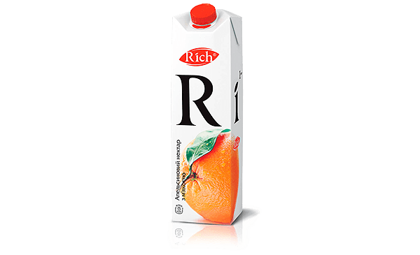 Заказать Напитки Сок Rich апельсин